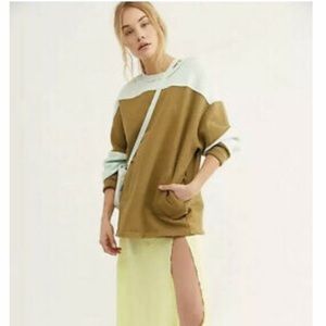Free people Hazel comb over size sweatshirt XS-XL